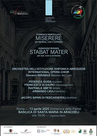 Concerto del giubileo della speranza - sacrum festival