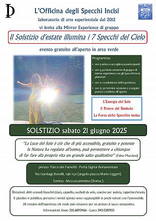 Il solstizio d'estate illumina i 7 specchi del cielo