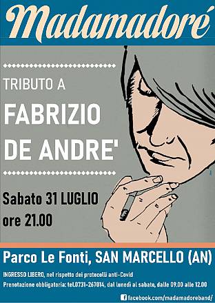 Madamadorè in concerto (tributo a fabrizio de andrè)