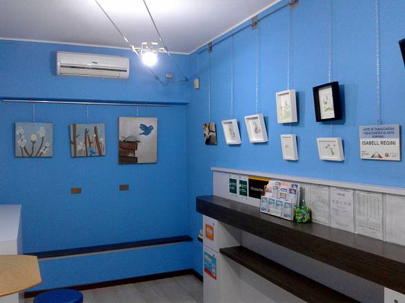 Arte in tabaccheria: isabell regini