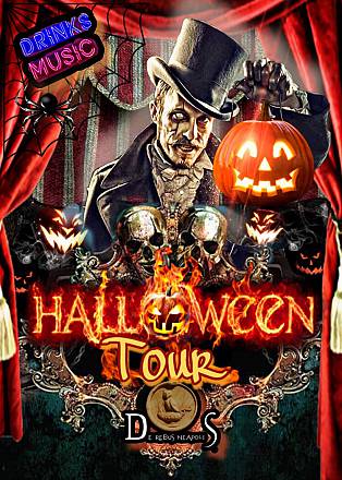 Halloween tour: percorso notturno da brivido nel centro antico di napoli con scherzetto finale! music&drink