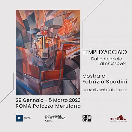 Tempi d'acciaio, fabrizio spadini a palazzo merulana