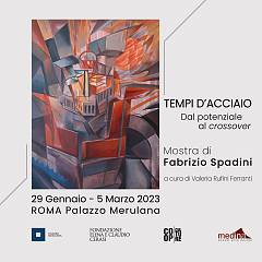 Tempi d'acciaio, fabrizio spadini a palazzo merulana