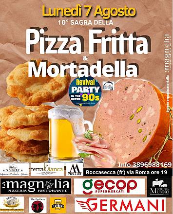 10° sagra della pizza fritta e mortadella