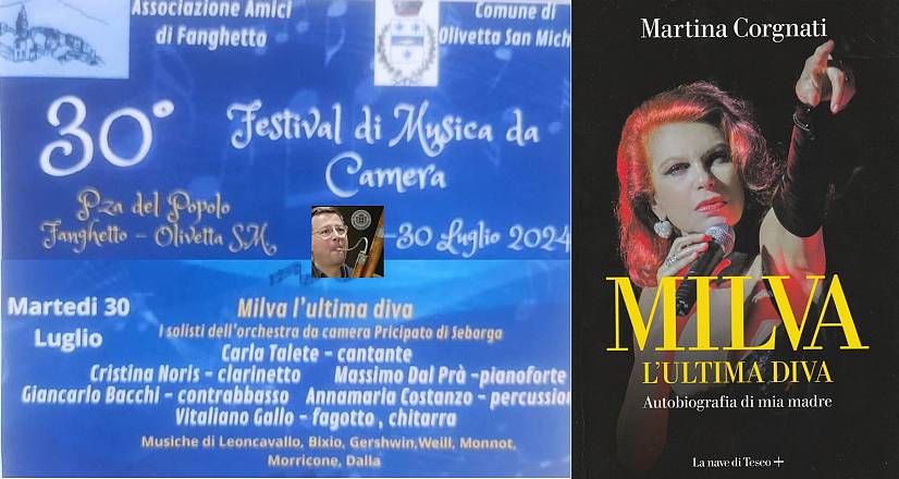 Vitaliano gallo dirige milva a fanghetto il 30.07.24
