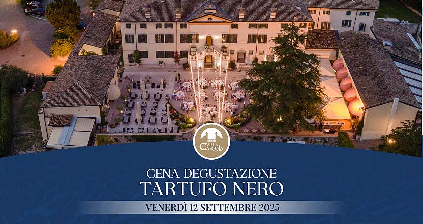 Cena degustazione tartufo nero 2025