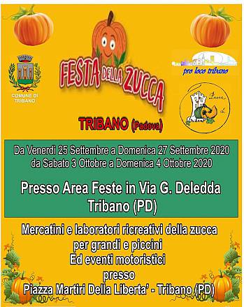 Festa della zucca tribano (pd)