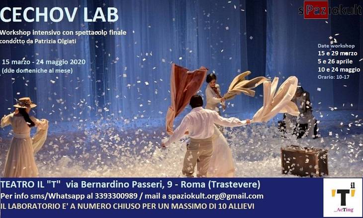 Cechov lab - workshop intensivo con spettacolo finale