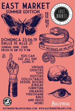East market, domenica 23 giugno la nuova edizione del mercatino vintage milanese