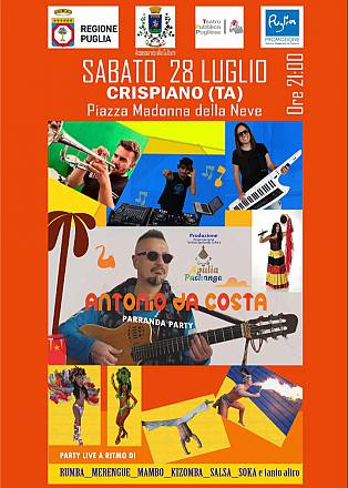 Antonio da costa in concerto gratuito