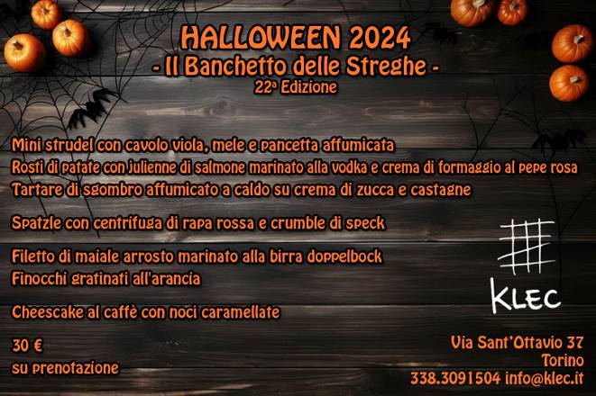 Halloween - il banchetto delle streghe