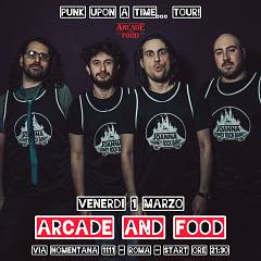 Joanna (disney punk rock) live at arcade and food