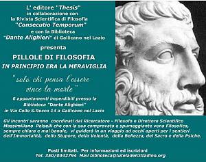 In principio era la meraviglia.... : sei incontri di filosofia a cura di massimiliano pols