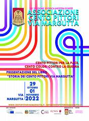 118ª mostra cento pittori via margutta a roma – cento pittori per la pace, cento colori co