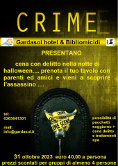 Cena con delitto di halloween  bibliomicidi show group presenta:...... navy murder......