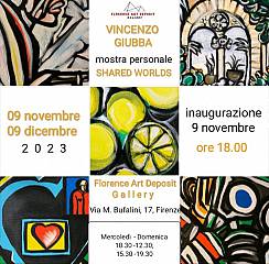 Mondi condivisi mostra personale di vincenzo giubba