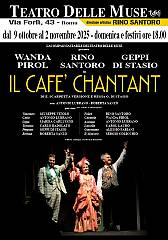 Al teatro delle muse torna lo spettacolo il cafe' chantant fino al 2 novembre 2025