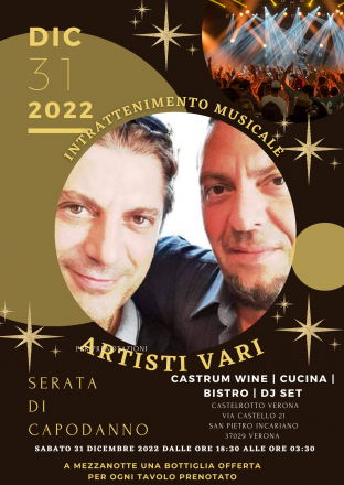 Festa di capodanno con gli  artisti vari  by simone poliziani e morris pantò