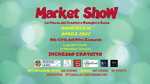 Market show la piazza dei creativi e biologici a roma domenica 10 aprile