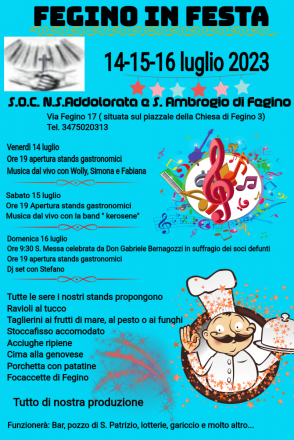 Fegino in festa