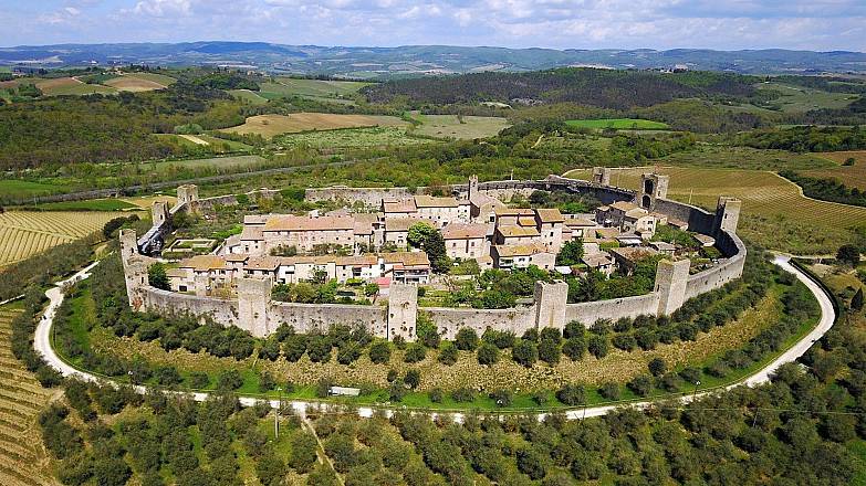 La via francigena di monteriggioni