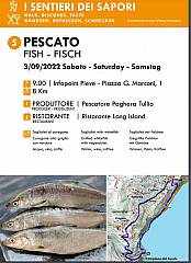 I sentieri dei sapori 2022 - pescato