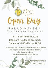 Open day il tempio di kirone