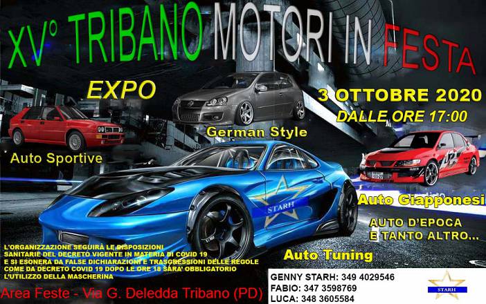 Xv° tribano motori in festa