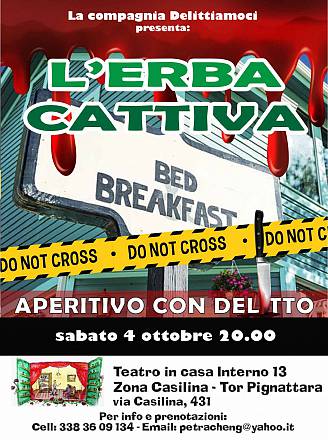 Aperitivo con delitto l'erba cattiva
