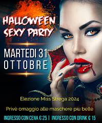 Halloween sexy party 2023 martedi' 31 ottobre al penelope sexy disco