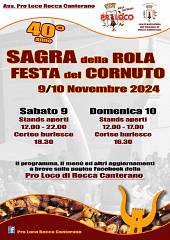 Sagra della rola-festa del cornuto