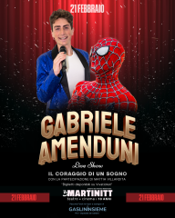 Il coraggio di un sogno con mattia villardita spiderman & gabriele amenduni