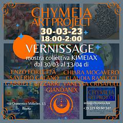 Kymeiax mostra collettiva di mogavero, ranucci, crisafulli, forletta, galano, bizzarri e g