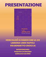 Presentazione del libro morte e altri imprevisti presso la libreria ubik di napoli