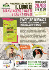 Presentazione libro  avventure in brianza: 5 percorsi gioco con mappe ed enigmi. i misteri