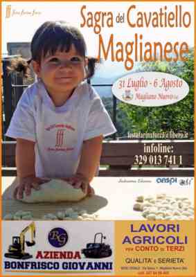 Festa farina forca sagra del cavatiello maglianese
