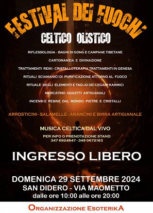 Festival dei fuochi - celtico olistico
