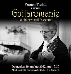 Guitaromanie – concerto per chitarra e voce con franco todde
