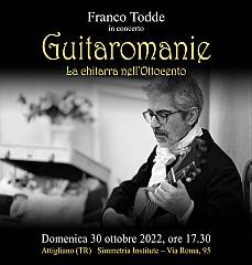 Guitaromanie  concerto per chitarra e voce con franco todde