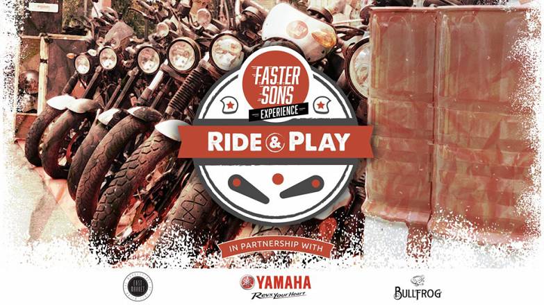 Faster sons experience – ride & play, da east market shop la festa vintage tra moto e flipper