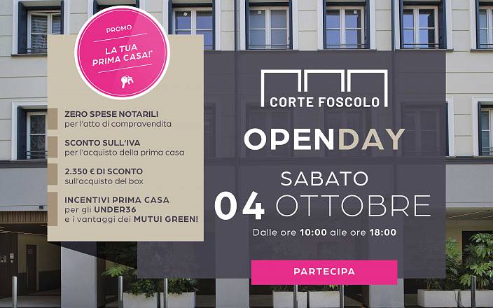 Open day a corte foscolo