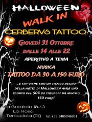 Halloween walk in tattoo