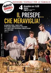 Spettacolo: il presepe che meraviglia