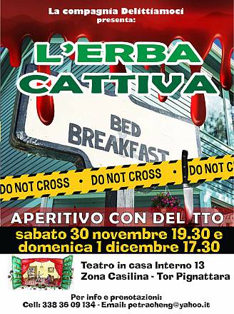 Aperitivo con delitto l'erba cattiva