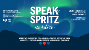 Speak and spritz nordico | aperitivo linguistico nordico