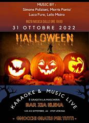 Halloween con karaoke e musica dal vivo  bar zia elena