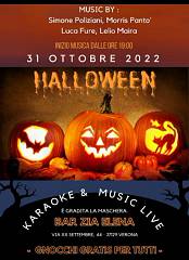 Halloween con karaoke e musica dal vivo  bar zia elena 