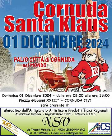 Cornuda santa klaus - mercatino aspettando il natale