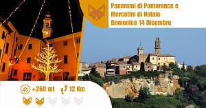 Panorami di pomarance e mercatini di natale