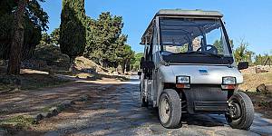 Tour in golf cart, visita sull'appia antica
